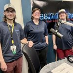Photo: Michael Mallace / Student Broadcaster: Brandon Neyenhuis, Asa Lindsay, Matthew Cavazos