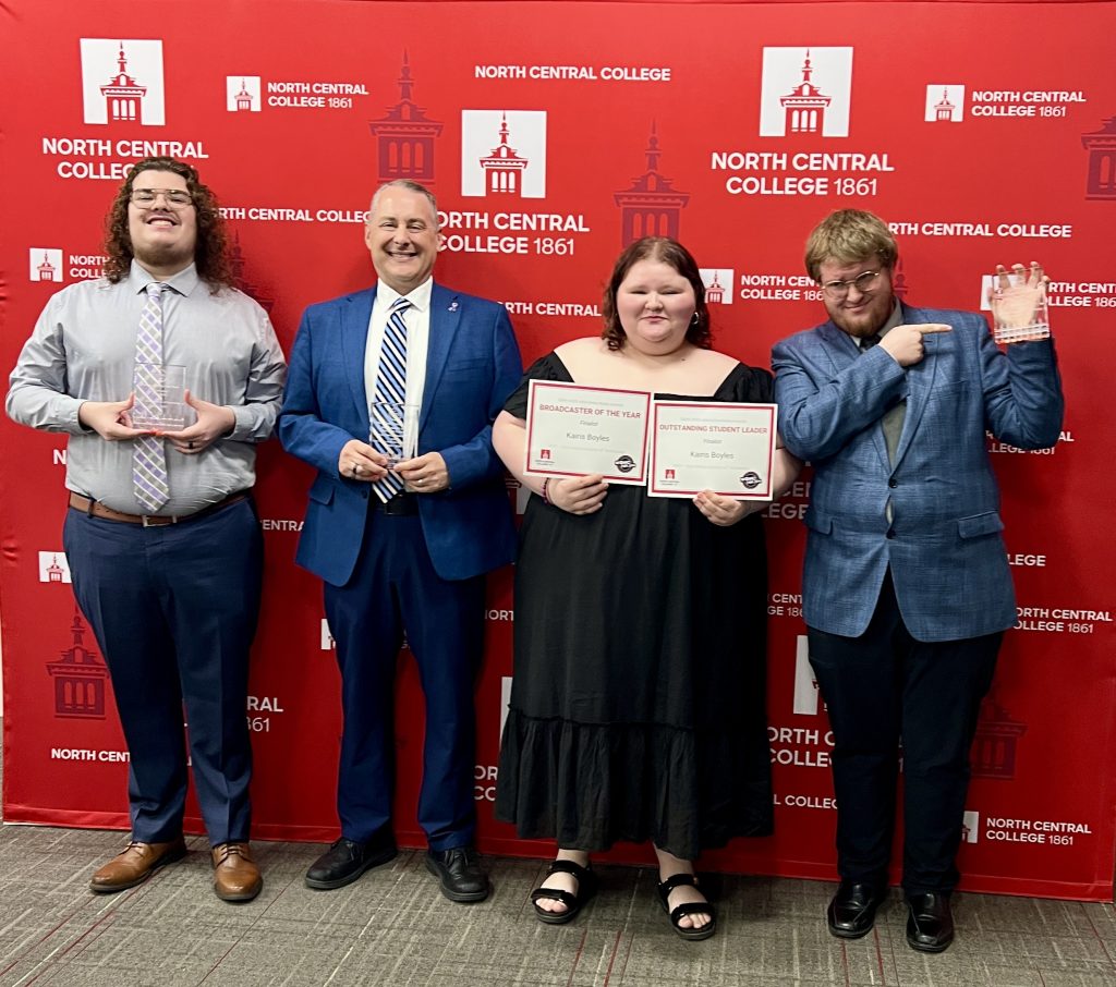 (Pictured left to right: Matthew Cavazos, Dave Juday, Kairis Boyles and Lance Reece)