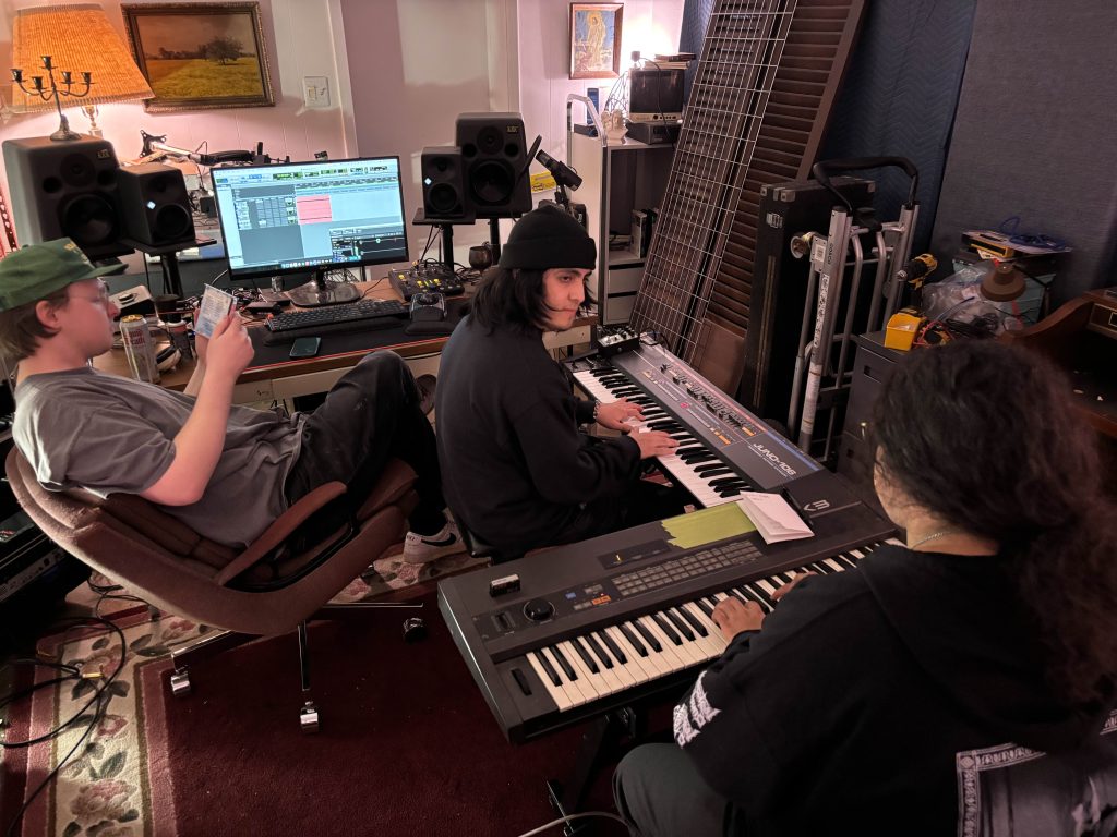 Woe Bather in their studio