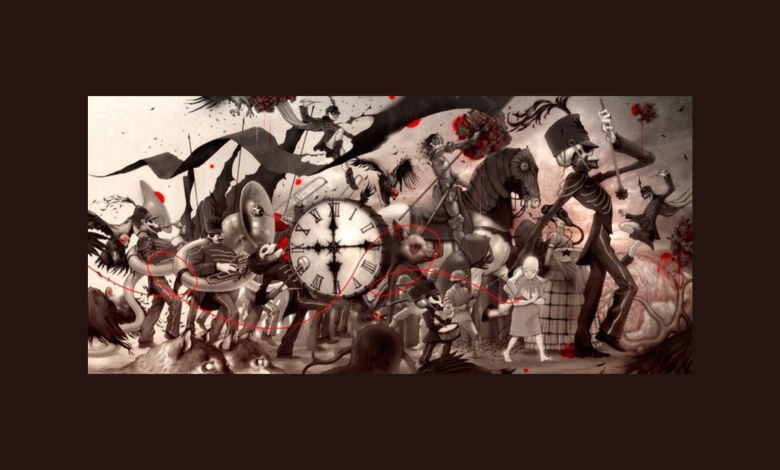 Album artwork for The Black Parade -illustrated by James Jean