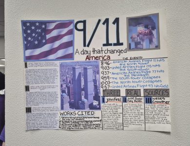 9/11 Memorial Poster - photo by Treyson Johnson