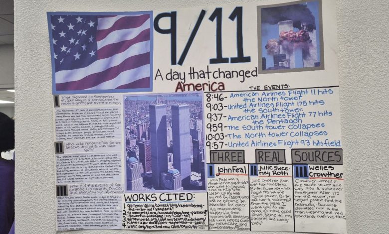 9/11 Memorial Poster - photo by Treyson Johnson