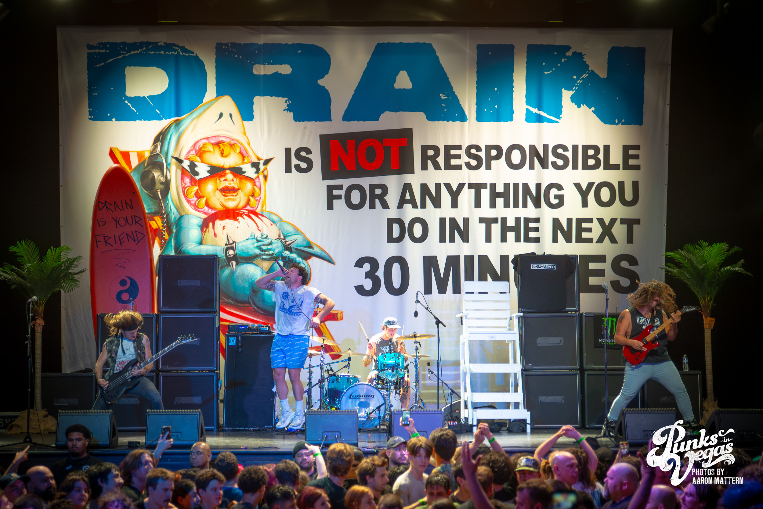 Punks in Vegas | Images: Drain, No Pressure, Haywire, Secret World - April  9, 2026 at House of Blues - Punks in Vegas