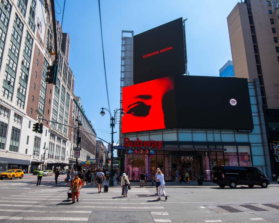 Miley Cyrus teases that something is "coming soon" through billboards in  NYC. : r/popculturechat